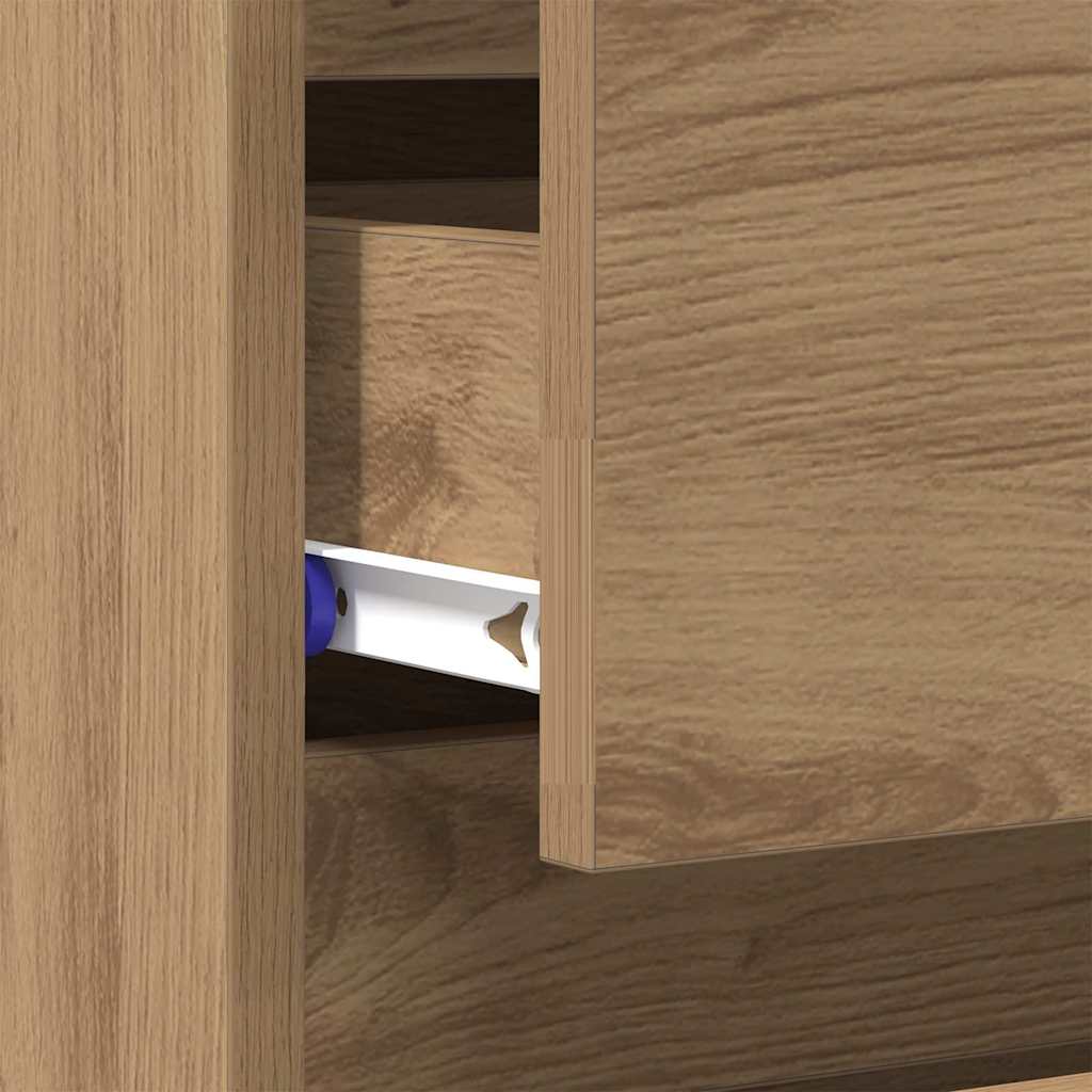 Nachttisch Artisan-Eiche 40 x 35 x 70 cm Holzwerkstoff